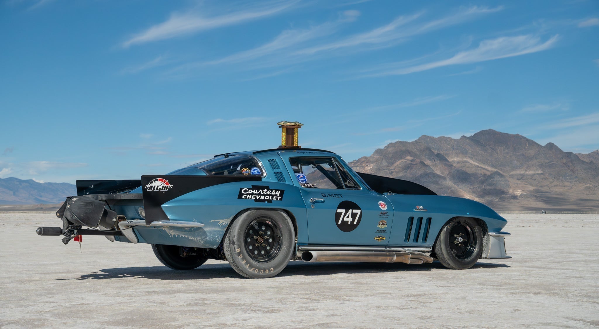 Triton3D Materials Help The Garage Shop Break Records at Bonneville Sa