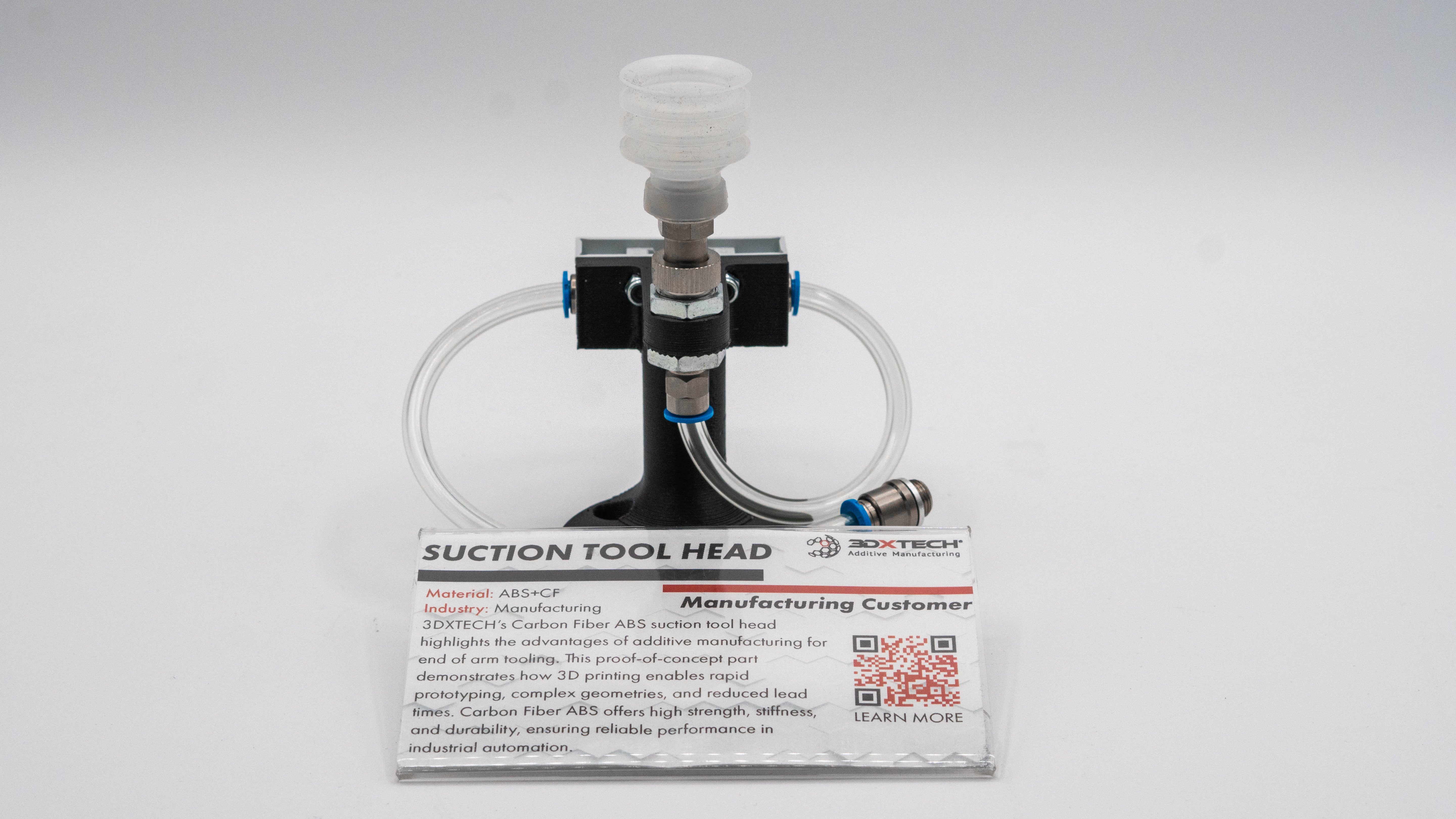 3D Printed Suction Tool Head Proves the Power of Carbon Fiber ABS in Manufacturing