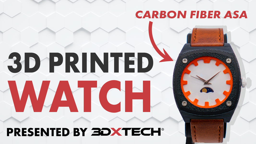 Exploring 3D Printed Watches With Engineering-Grade Materials