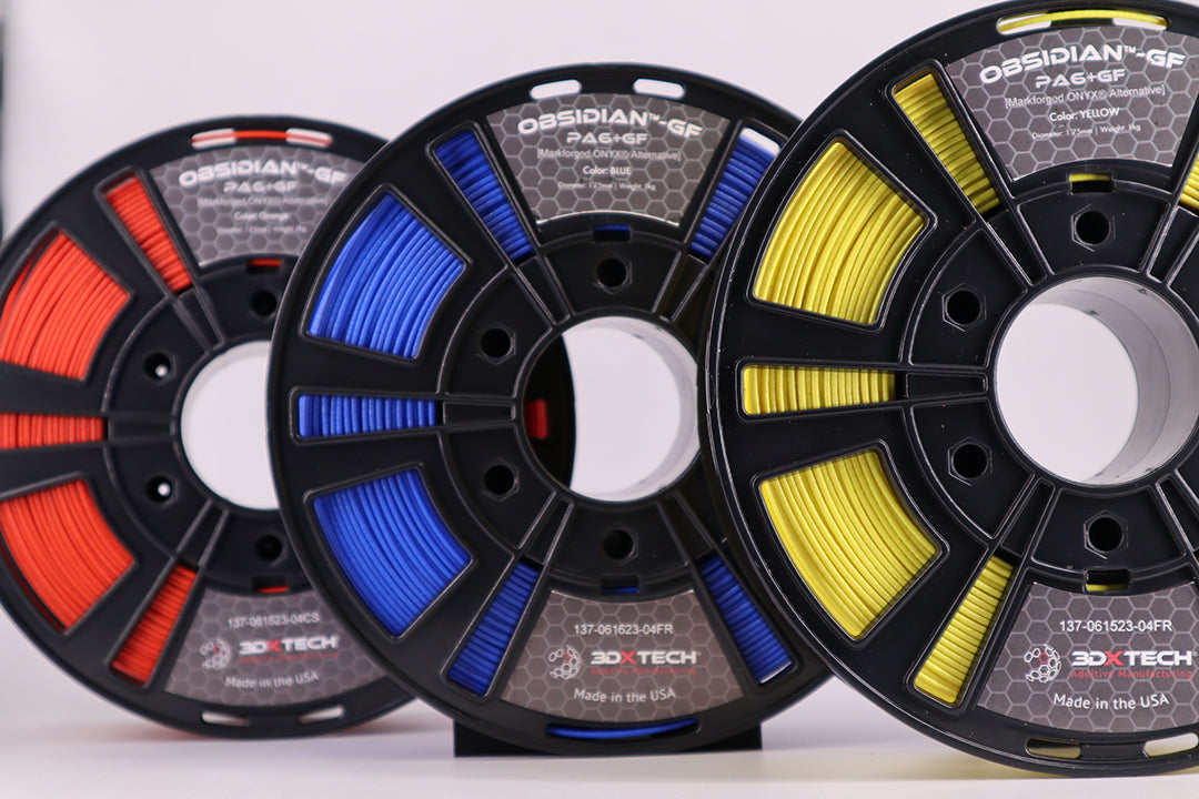 Glass Fiber Obsidian: cor e desempenho para a Markforged