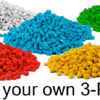 Assorted colorants for customizing 3D printer filament.