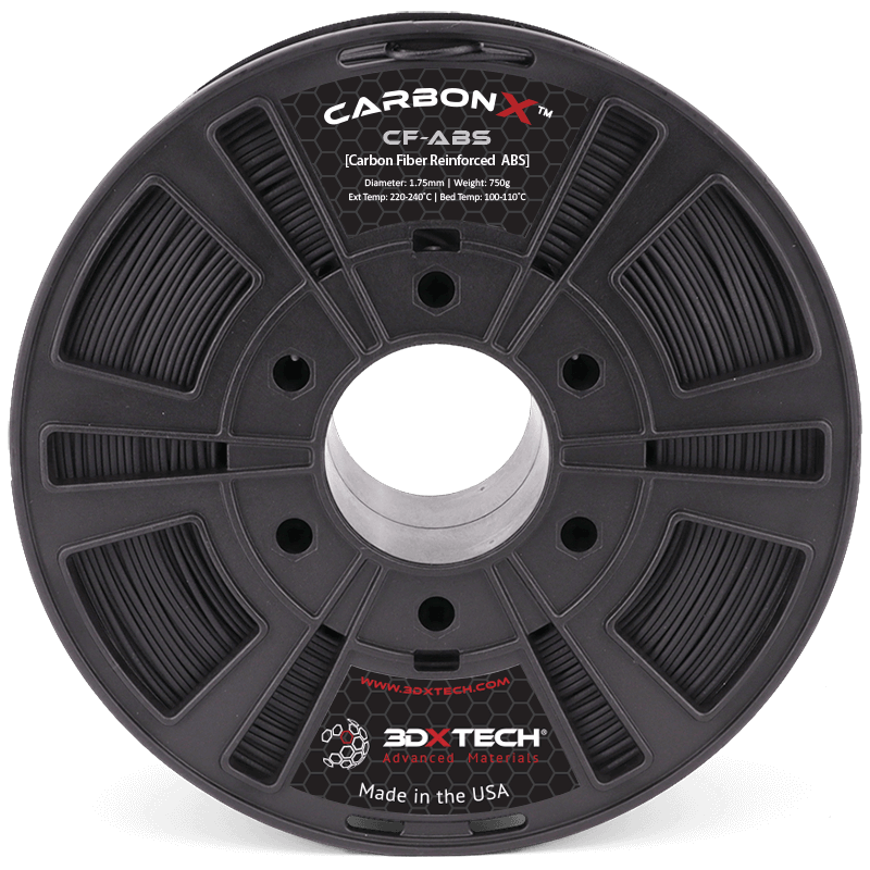 CarbonX™ High-Performance Carbon Fiber ABS+CF 3D Printing Filament