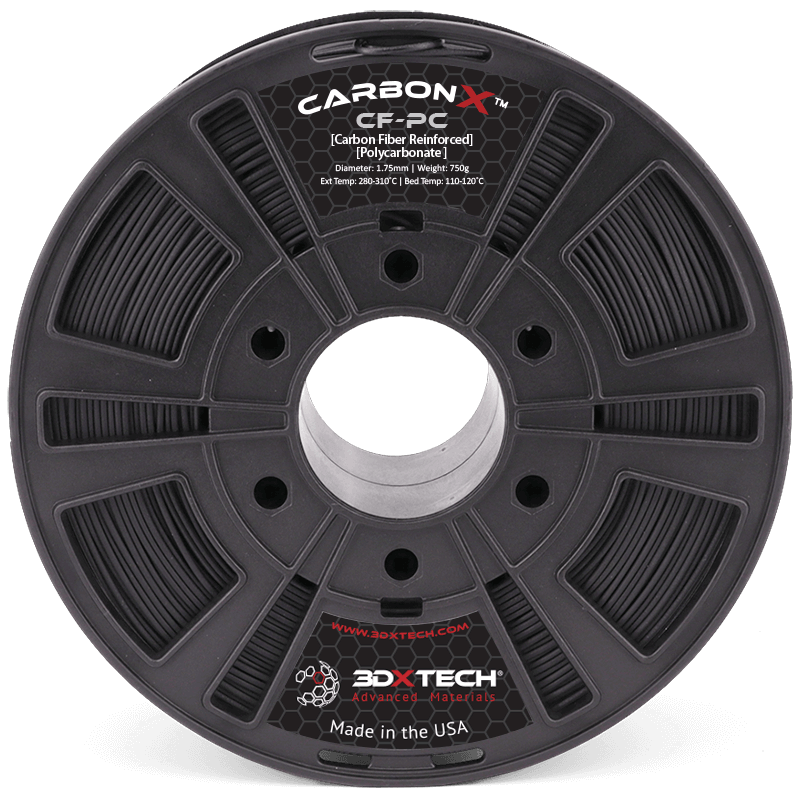 Ontslag vergaan Europa CarbonX™ High-Performance Carbon Fiber PC+CF 3D Printing Filament | Made in  the USA!