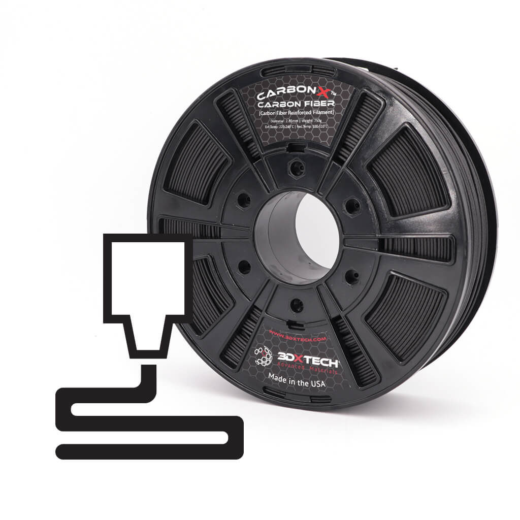 CarbonX™ PLA+CF 3D Filament | Carbon Fiber Reinforced