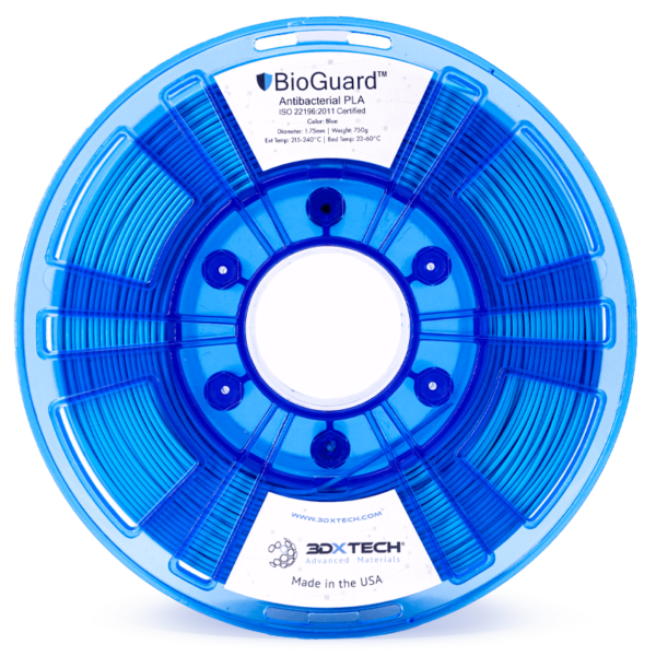 BioGuard Antibacterial PLA 175mm Blue 750g ReelPic